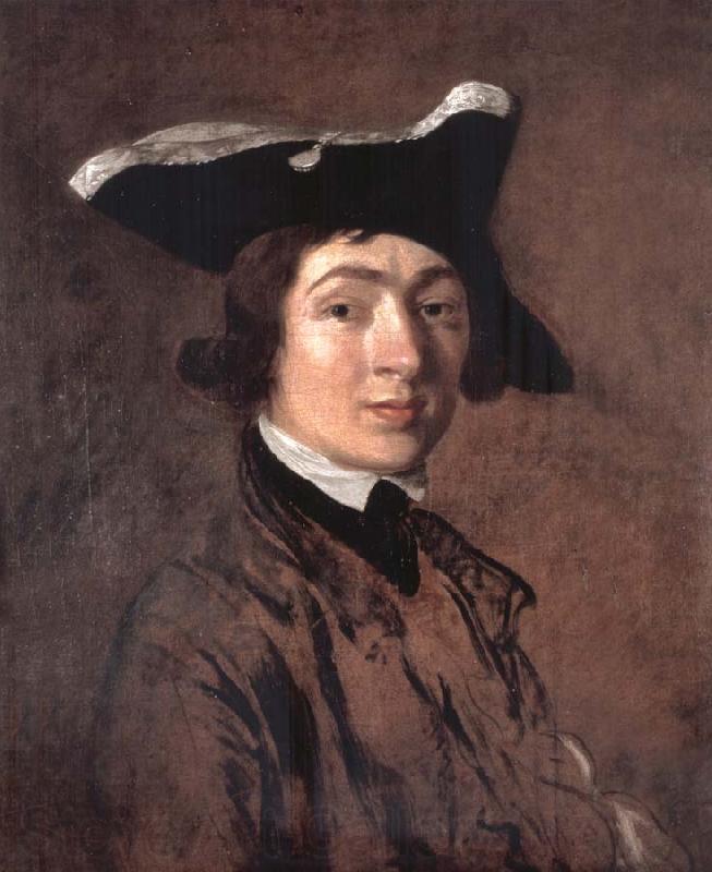 Thomas Gainsborough Self-portrait Norge oil painting art